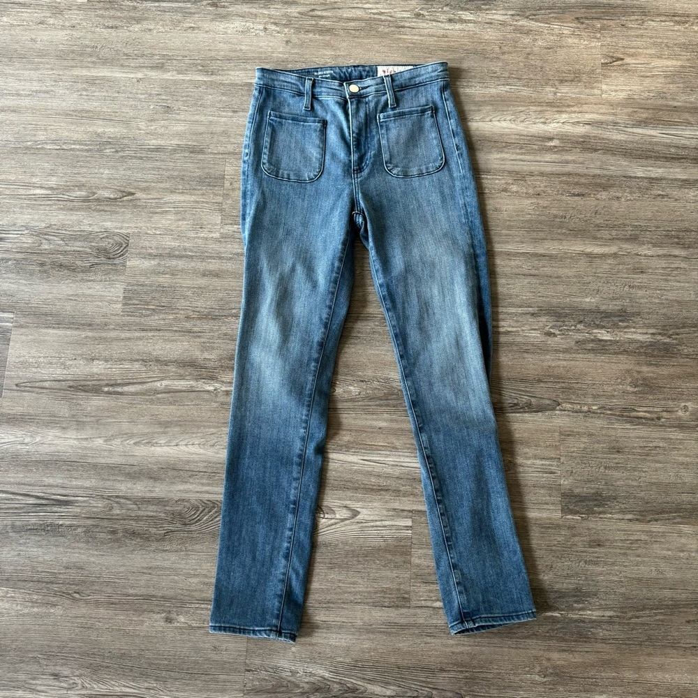 Adriano Goldschmied Anthropologie Retro Stevie Slim Straight Skinny Jeans 27 - Picture 2 of 9